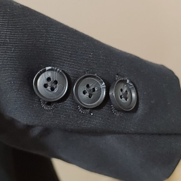 The Limited One Button Black Blazer Size 20W - Picture 8 of 11